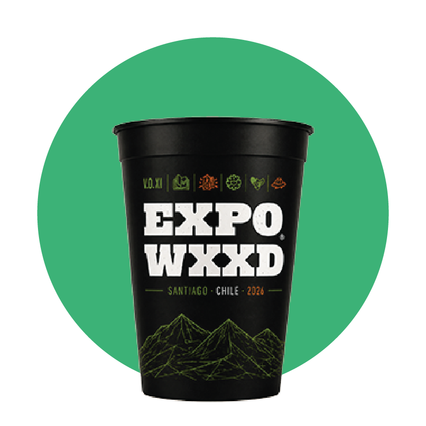 Vaso conmemorativo Expowxxd 2026